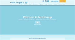 Desktop Screenshot of medigroup.com