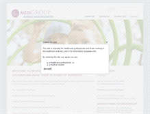 Tablet Screenshot of medigroup.com.au